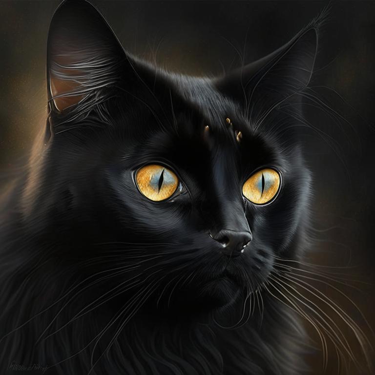 Сон Черная кошка