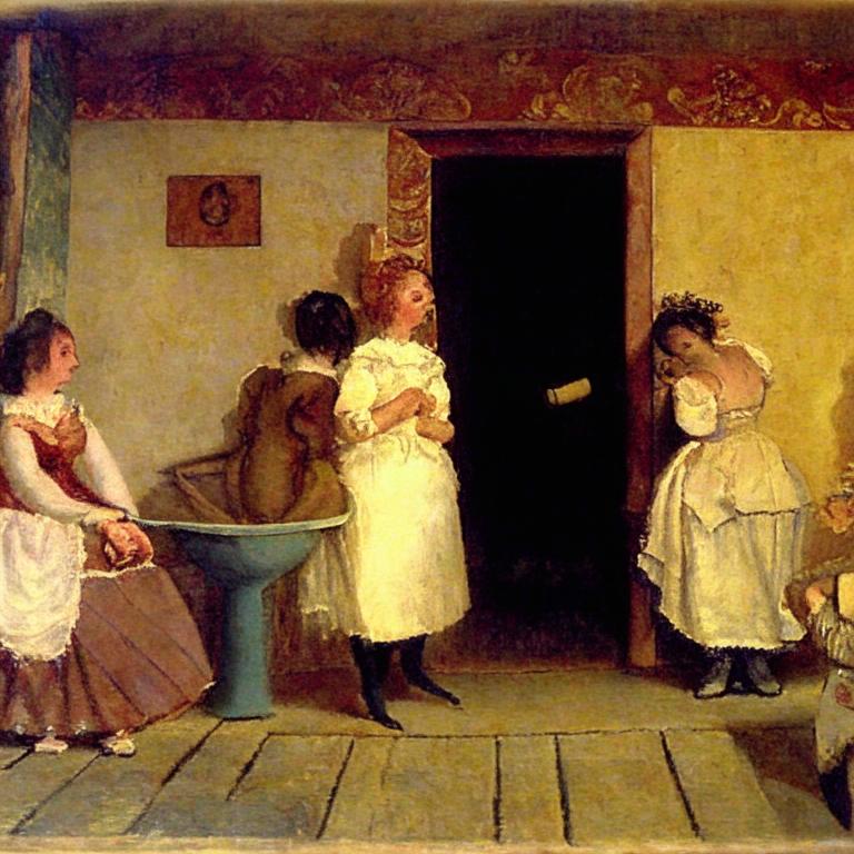 Сон Дамский туалет (клозет)