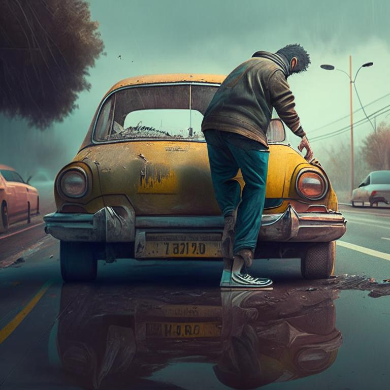 Сон Двигать автомобиль