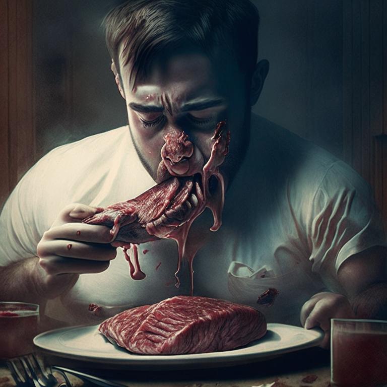 Сон Есть мясо
