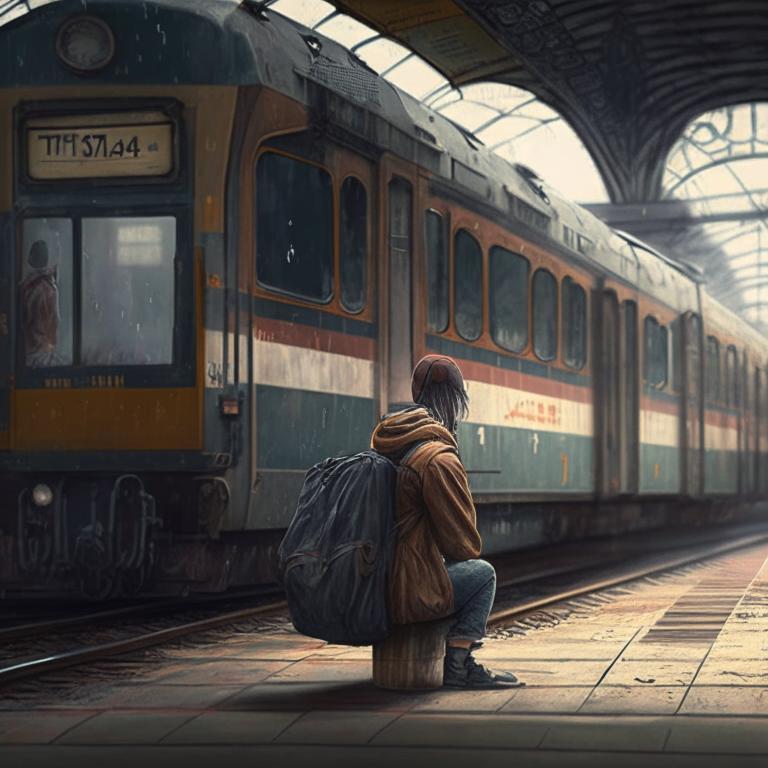 Сон Ждать поезд