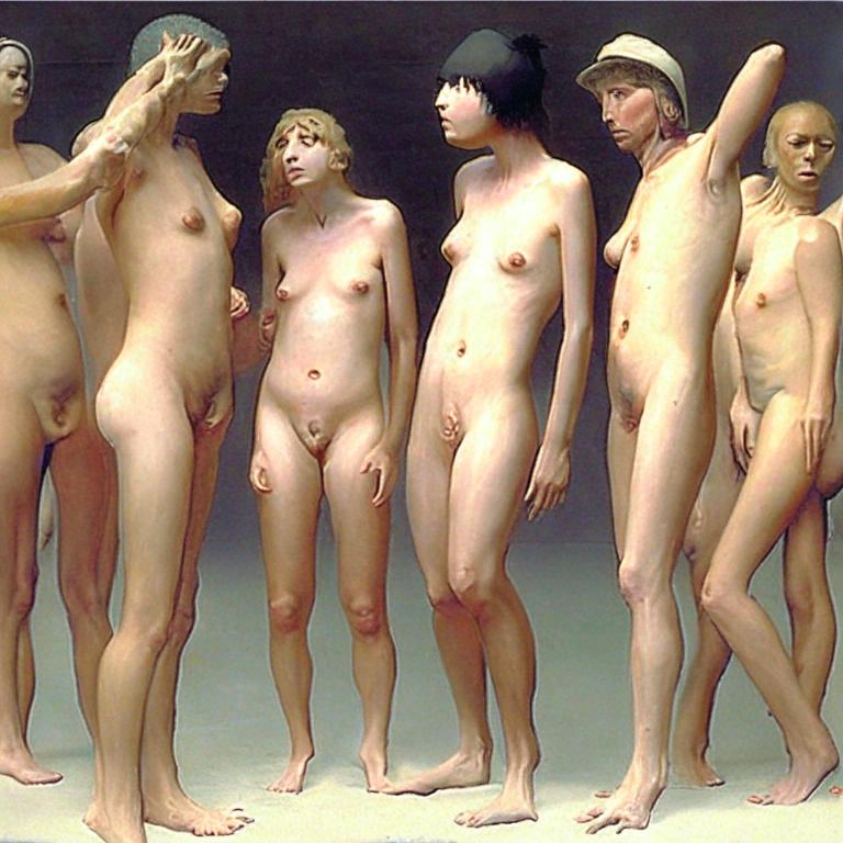 Сон Голые люди