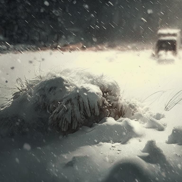 Сон Грязный снег