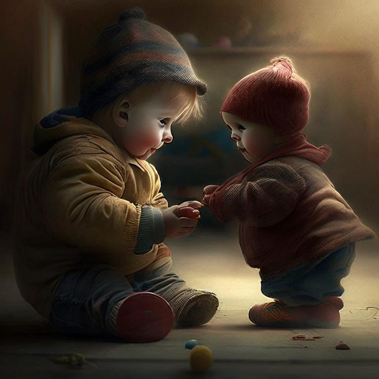 Сон Играть с ребенком