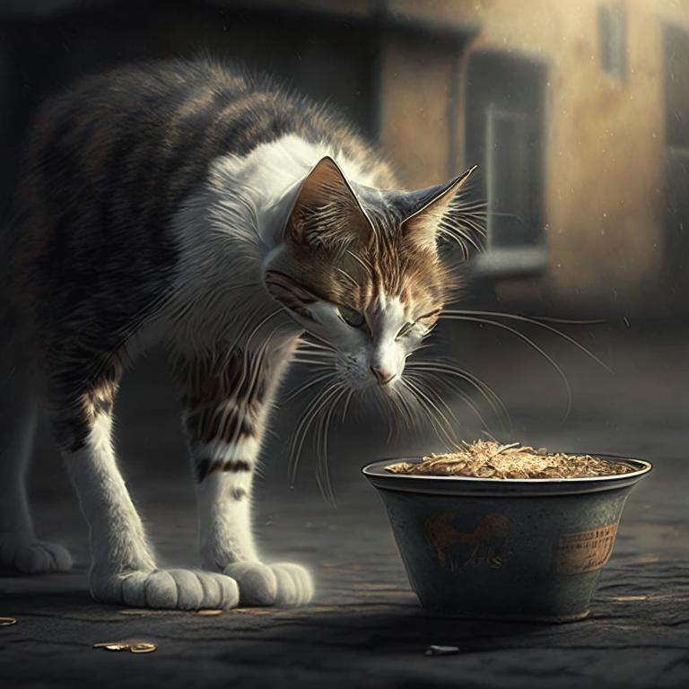 Сон Кормить кота