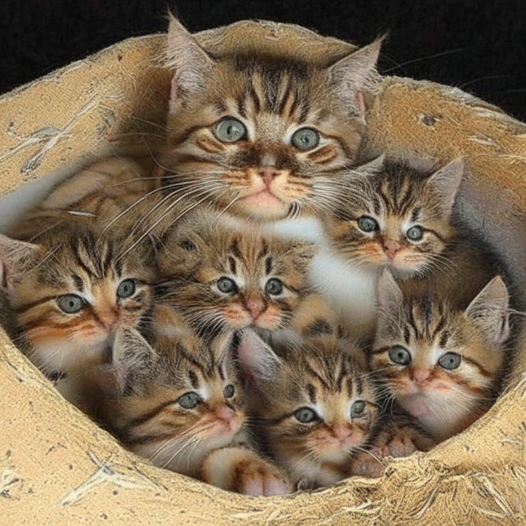 Сон Кошка родила котят