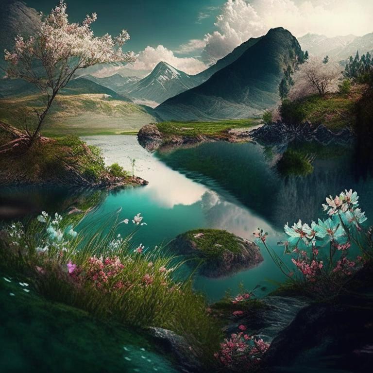 Сон Красивая природа