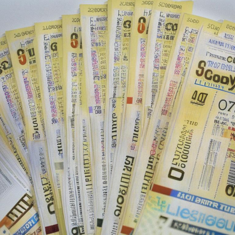 Сон Лотерейные билеты