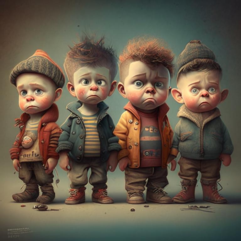 Сон Маленькие ребята