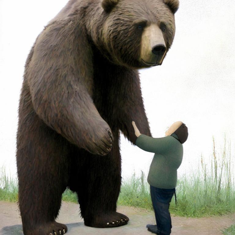 Сон Медведица с медвежатами