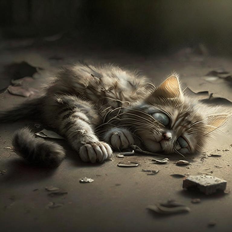 Сон Мертвый котенок