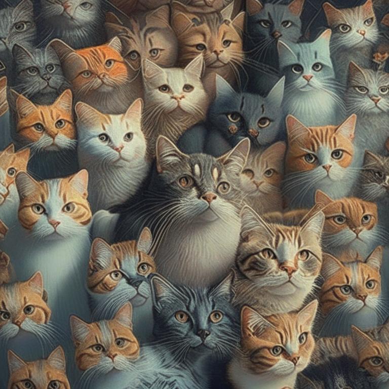 Сон Много кошек