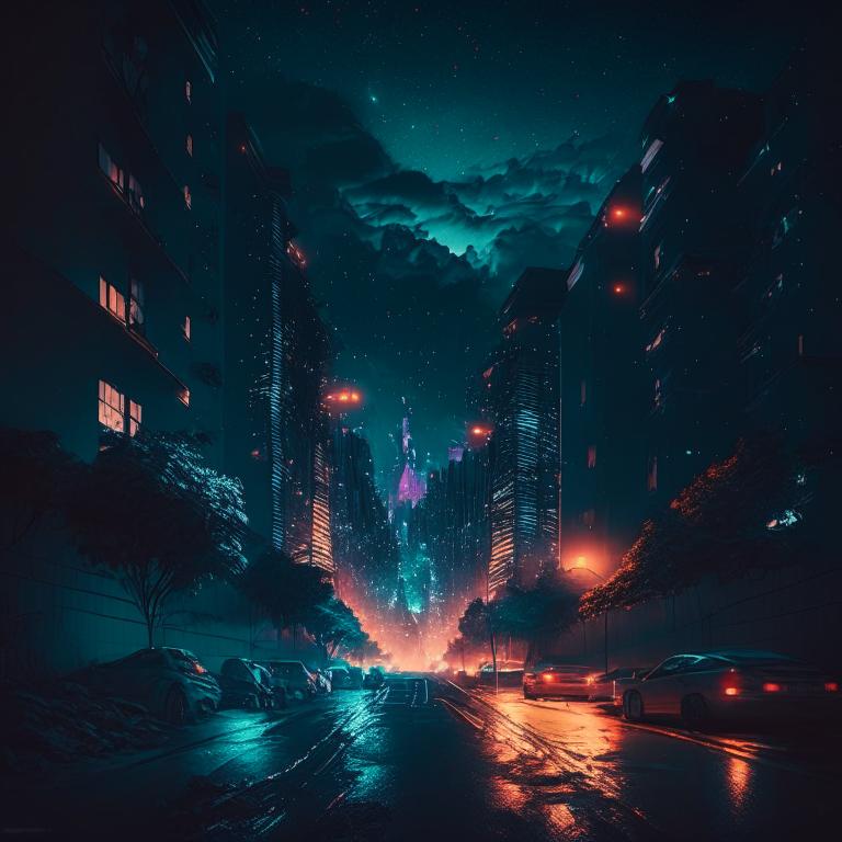 Сон Ночные пейзажи