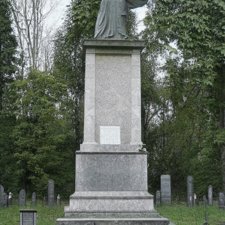 Сон Памятник с кладбища