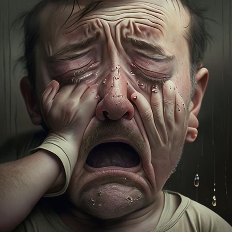 Сон Плачущий папа
