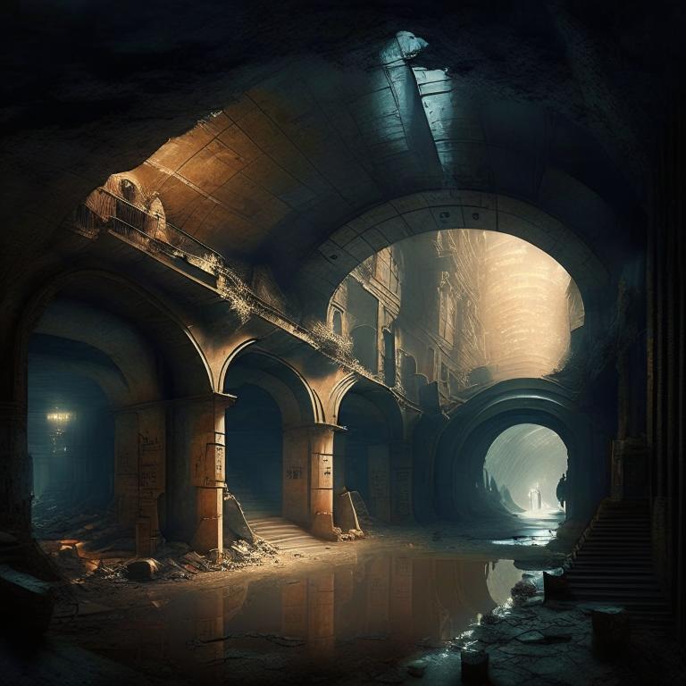 Сон Подземный город