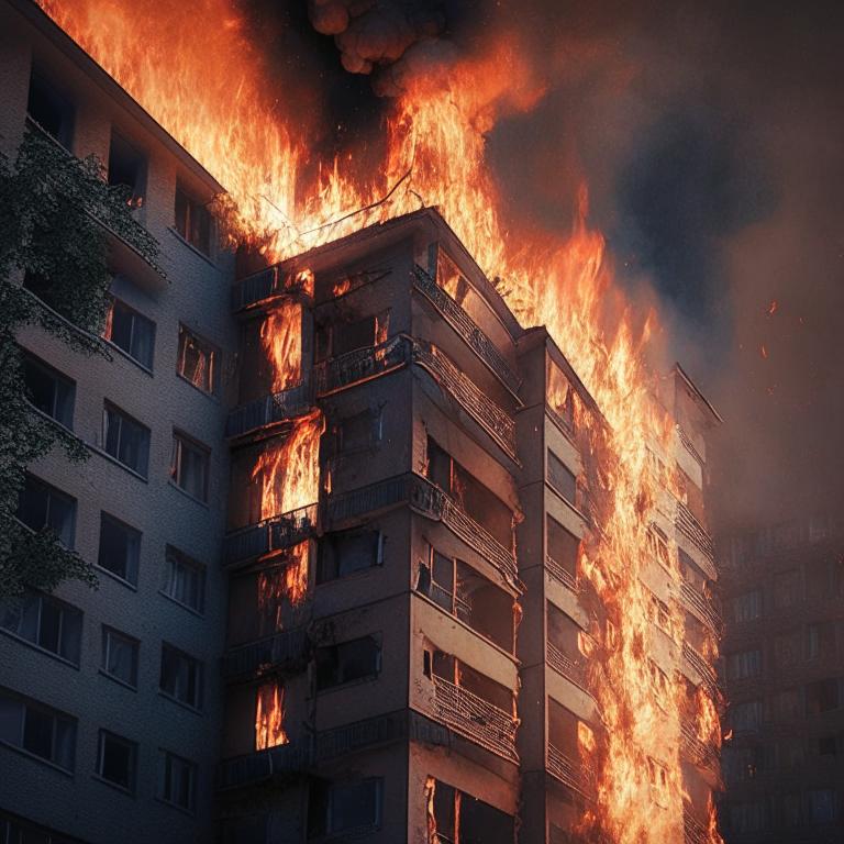 Сон Пожар в квартире
