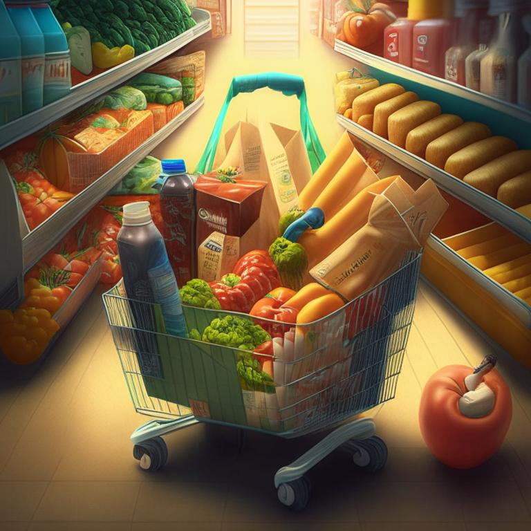 Сон Покупать продукты