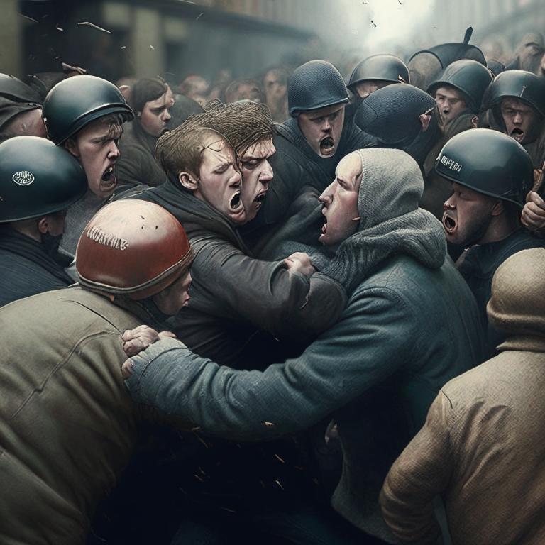 Сон Потасовка