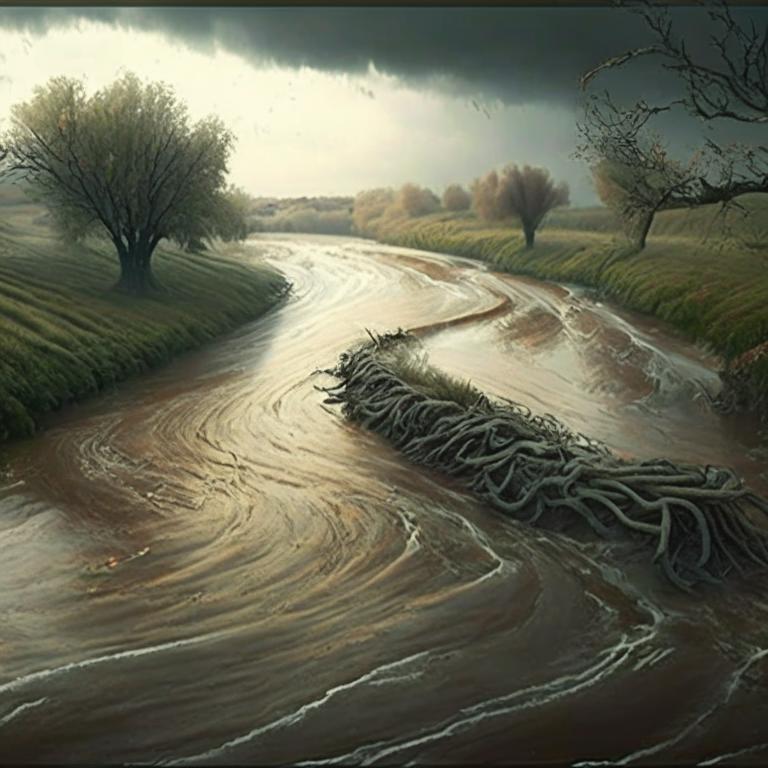 Сон Река, вышедшая из берегов