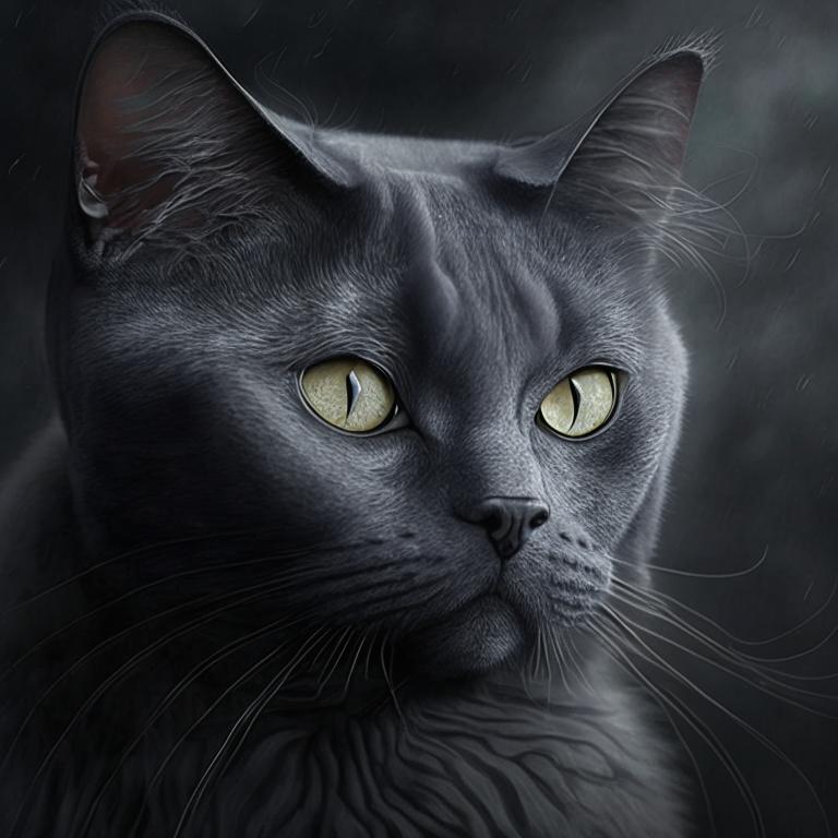 Сон Серая кошка