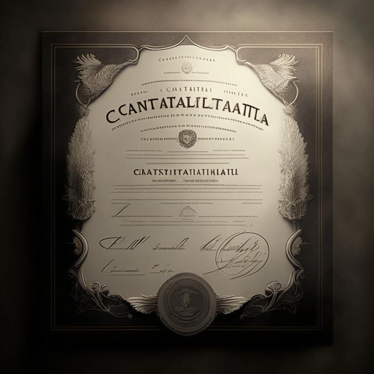 Сон Сертификат