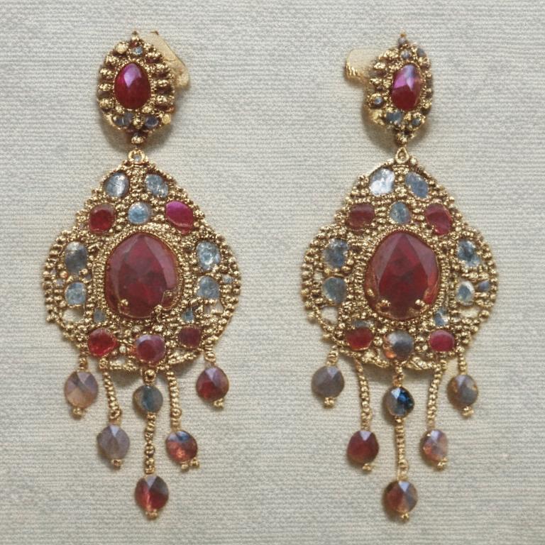 Сон Серьги с камнями