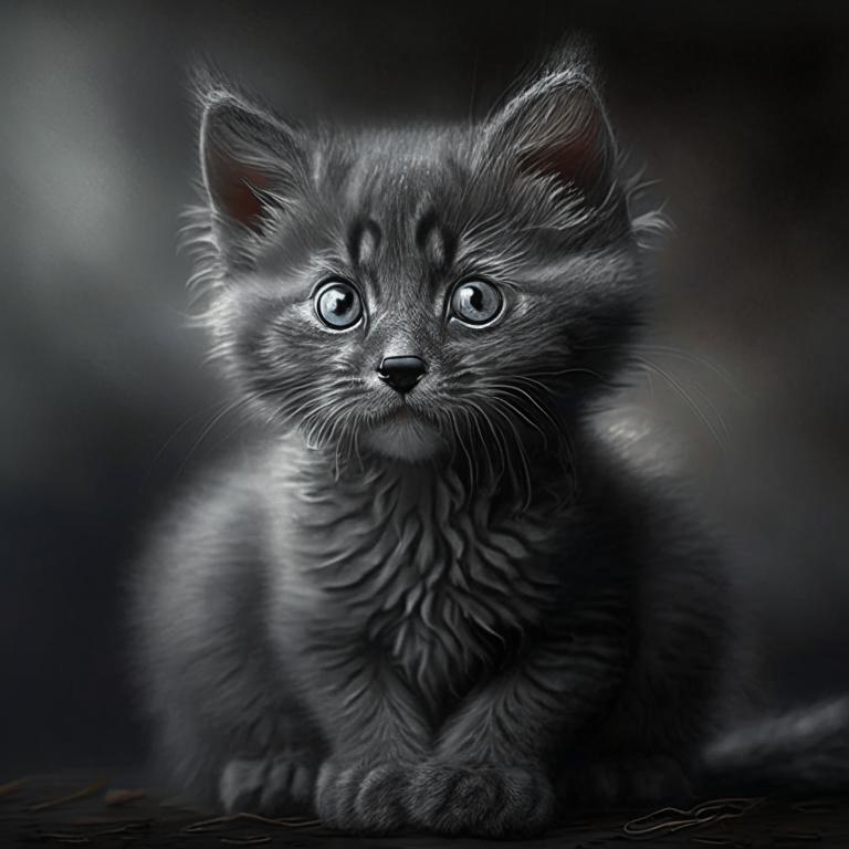 Сон Серый котенок