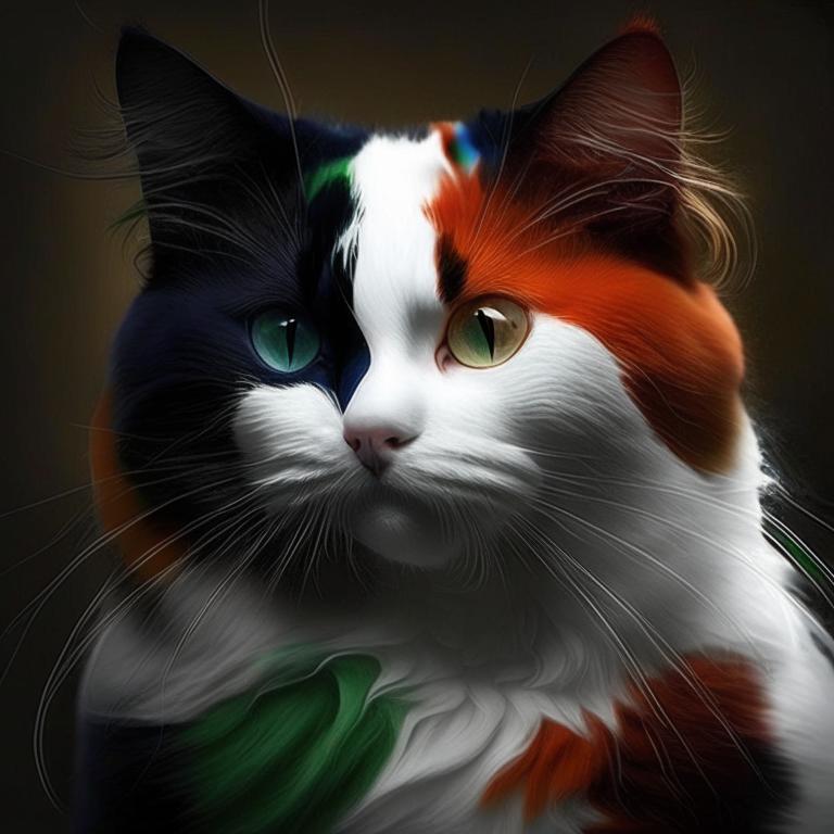 Сон Трехцветная кошка