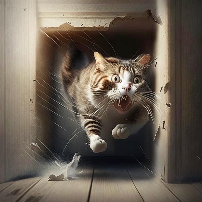Сон Убегающая кошка