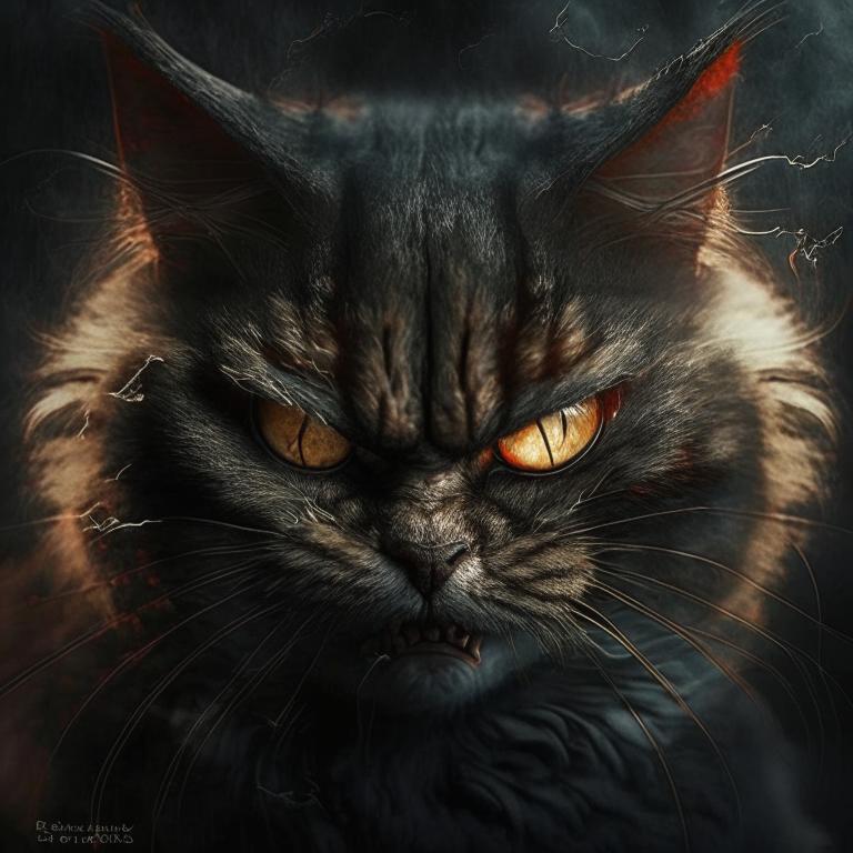 Сон Злая кошка